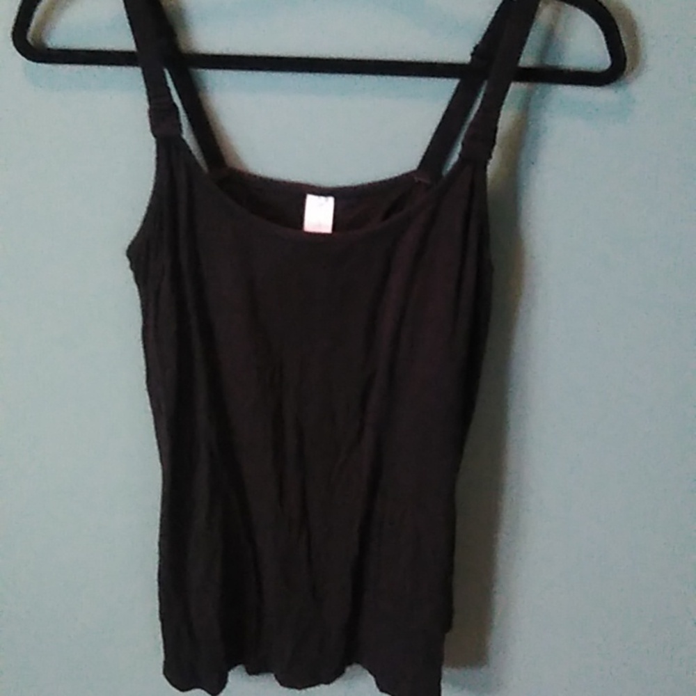 Nursing Tank Top Size Large/X-Large Joyspun Brand Black 🖤